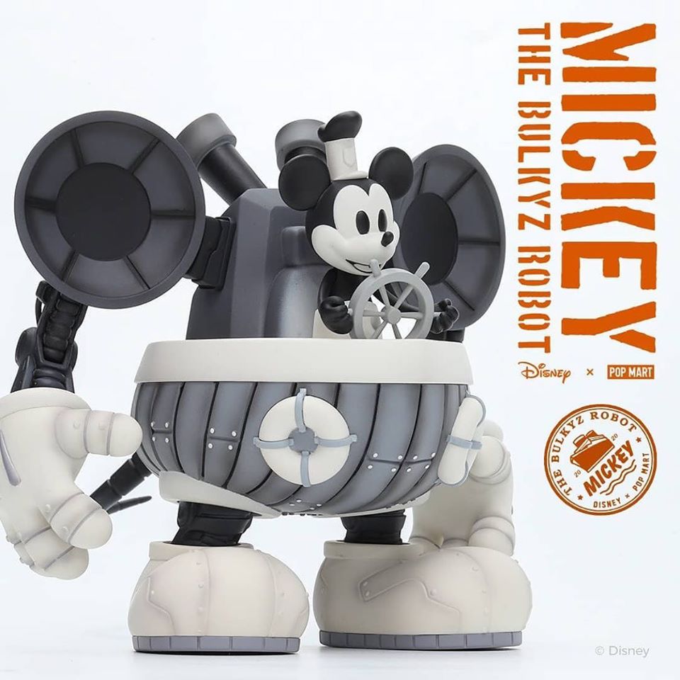 MICKEY THE BULKYZ ROBOT from Disney x POP MART (for July 15th Release)